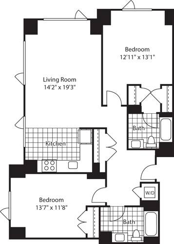 Apartment for rent at 285 Third St, Cambridge, MA 02142