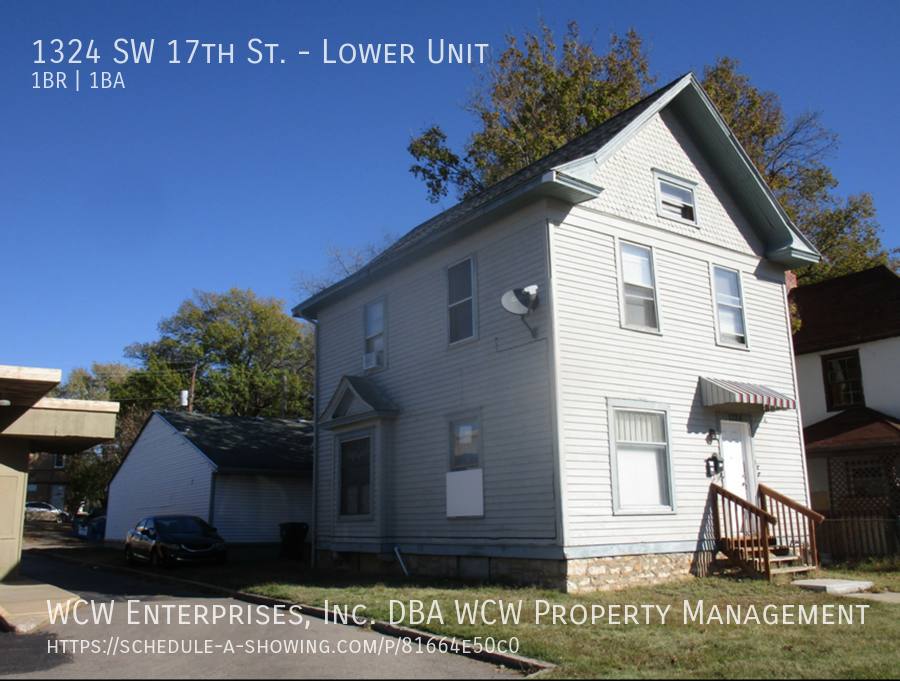 Apartment for rent at 1324 SW 17th St, Topeka, KS 66604