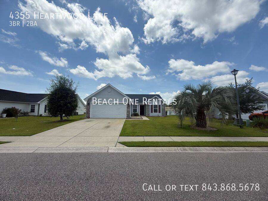 House for rent at 4355 Heartwood Lane, Myrtle Beach, SC 29579