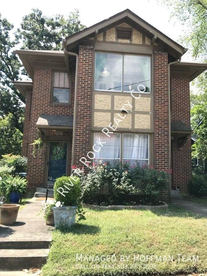 Townhouse for rent at 1405 Kavanaugh Blvd, Little Rock, AR 72205
