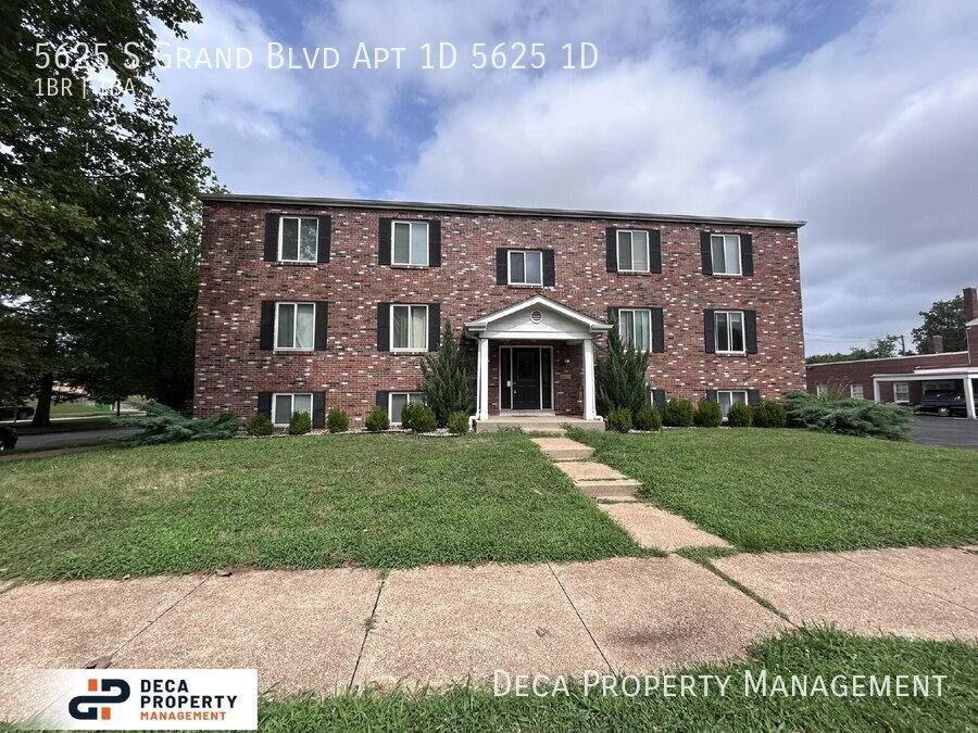 Apartment for rent at 5625 S Grand Blvd #1D, Saint Louis, MO 63111