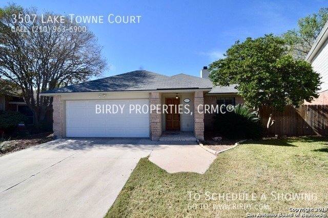 House for rent at 3507 Lake Towne Court, San Antonio, TX 78217
