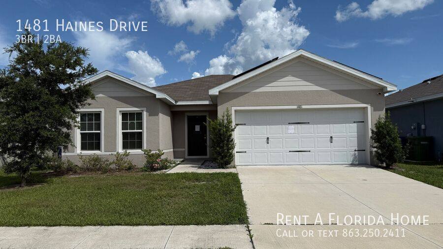 House for rent at 1481 Haines Dr, Winter Haven, FL 33881
