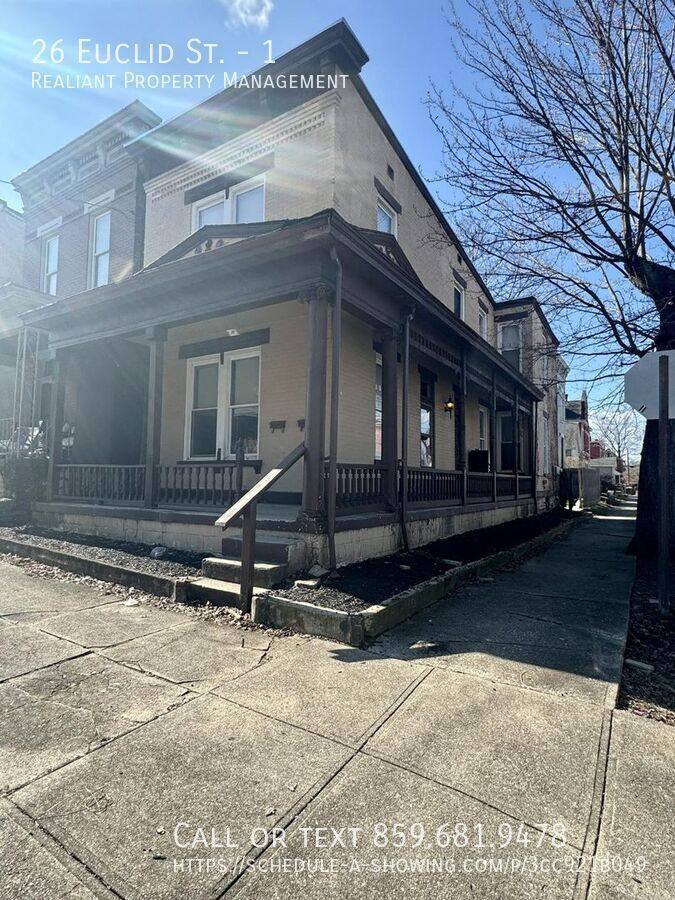 Apartment for rent at 26 Euclid St #1, Covington, KY 41016