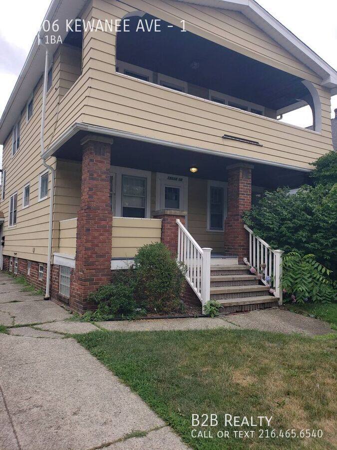 Apartment for rent at 18606 Kewanee Ave #1, Cleveland, OH 44119