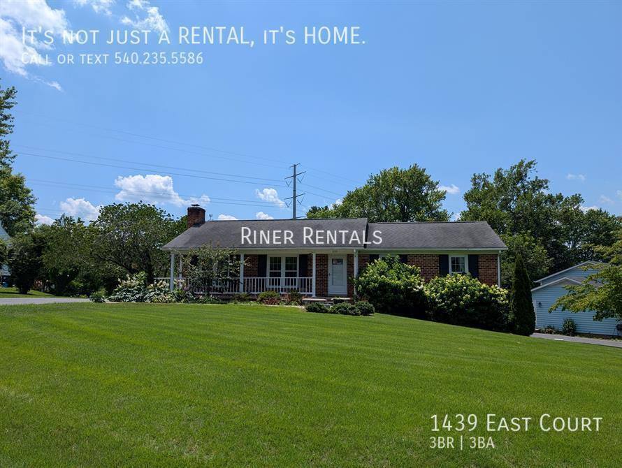 House for rent at 1439 E Court, Harrisonburg, VA 22801
