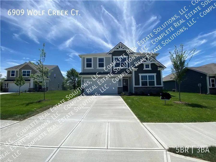 House for rent at 6909 Wolf Creek Court, Whitestown, IN 46075