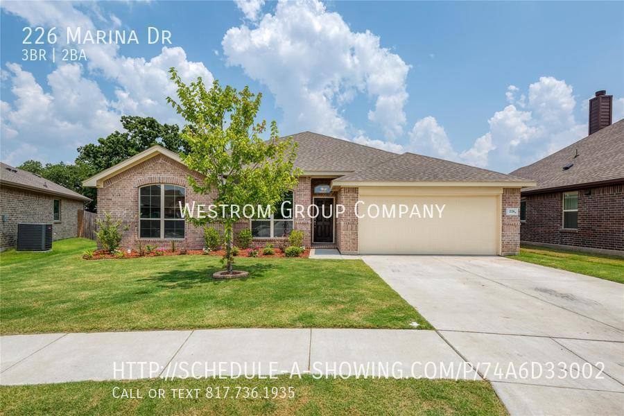 House for rent at 226 Marina Dr, Azle, TX 76020