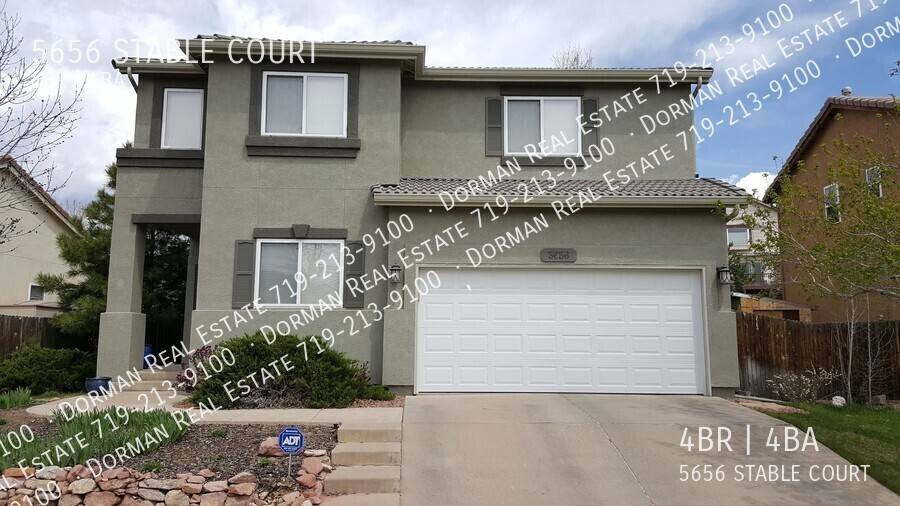 House for rent at 5656 Stable Court, Colorado Springs, CO 80920