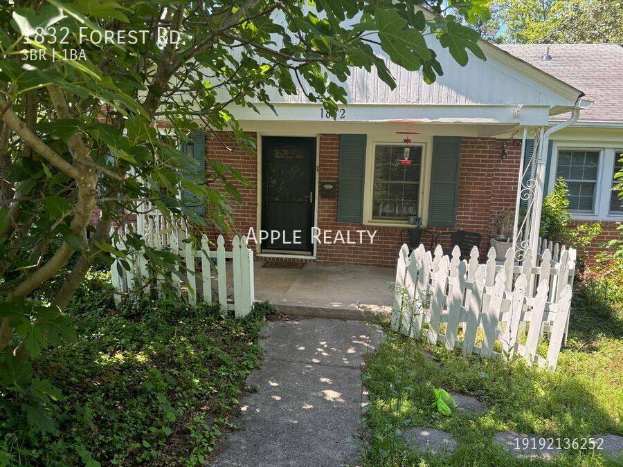 House for rent at 1832 Forest Rd, Durham, NC 27705