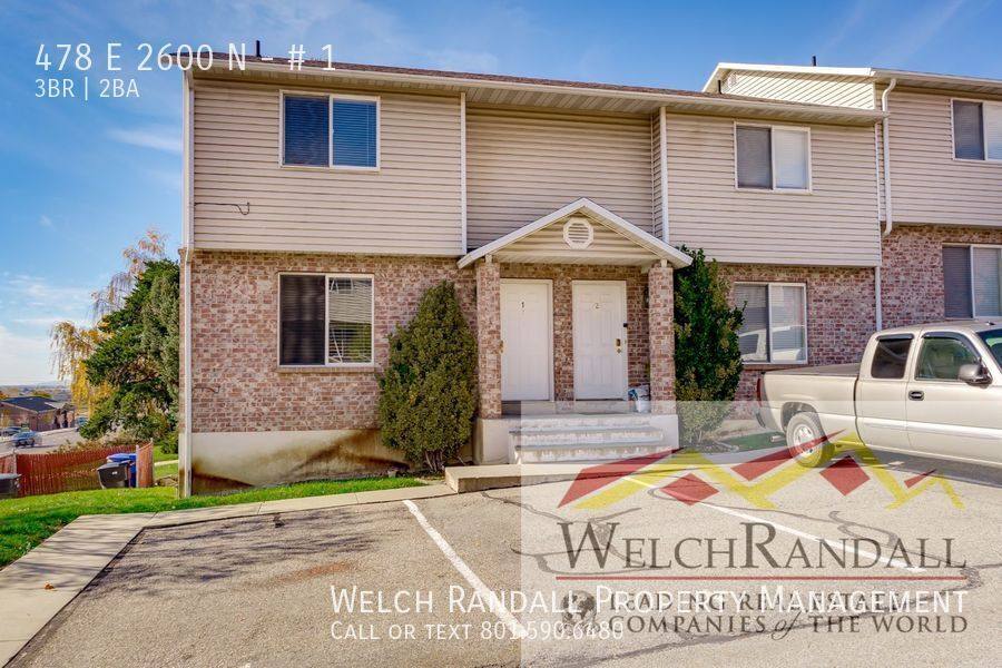 Apartment for rent at 478 E 2600 N #1, Ogden, UT 84414