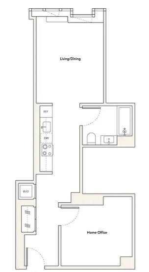 Apartment for rent at 111 Broad St #1527, New York, NY 10004