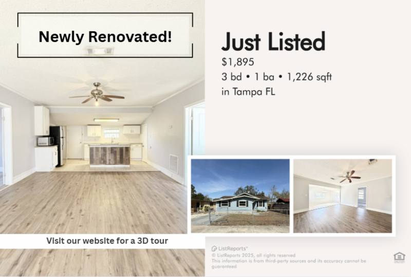 House for rent at 3104 E Ellicott St, Tampa, FL 33610