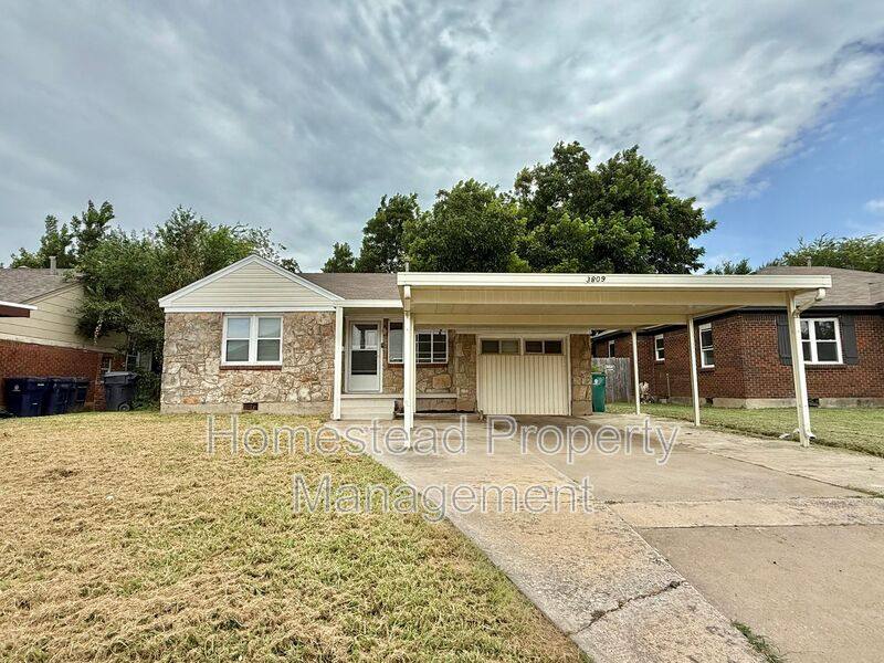 House for rent at 3809 N Hartford, Oklahoma City, OK 73112