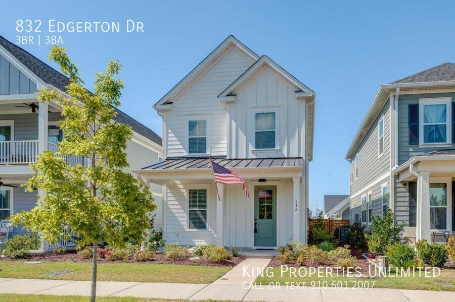 House for rent at 832 Edgerton Dr, Wilmington, NC 28412