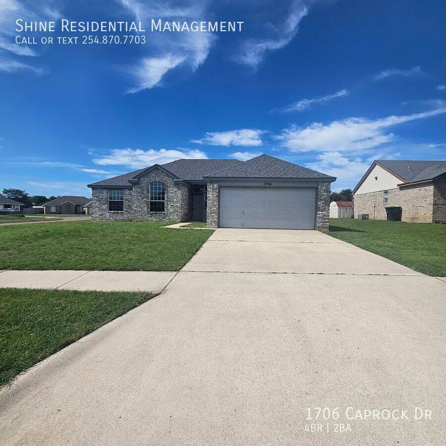 House for rent at 1706 Caprock Dr, Killeen, TX 76549