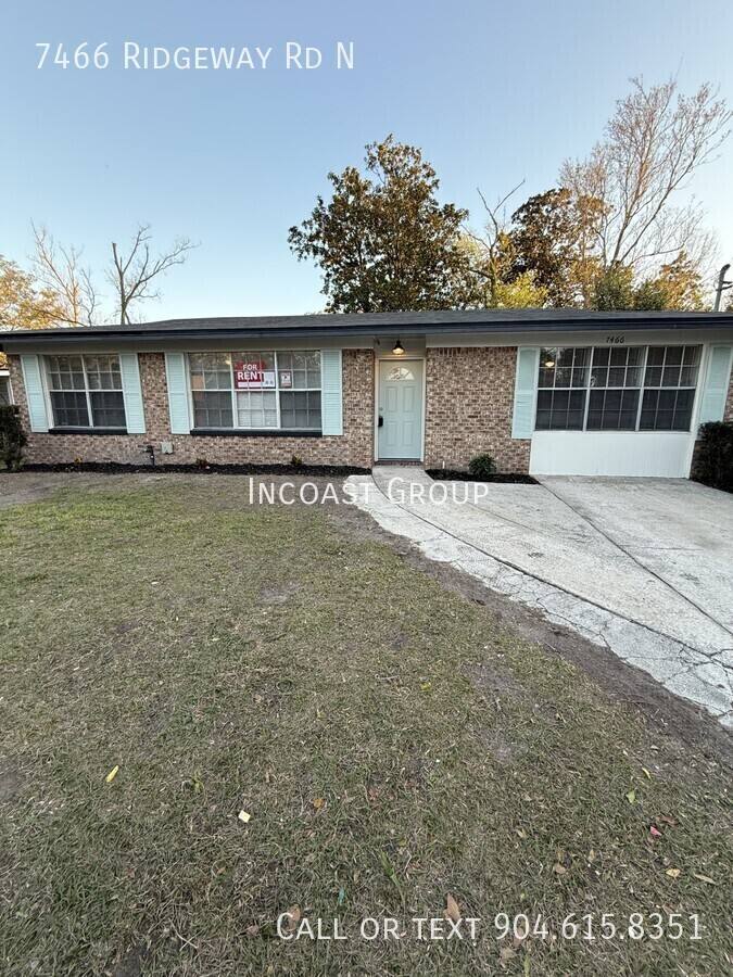 House for rent at 7466 Ridgeway Rd N, Jacksonville, FL 32244