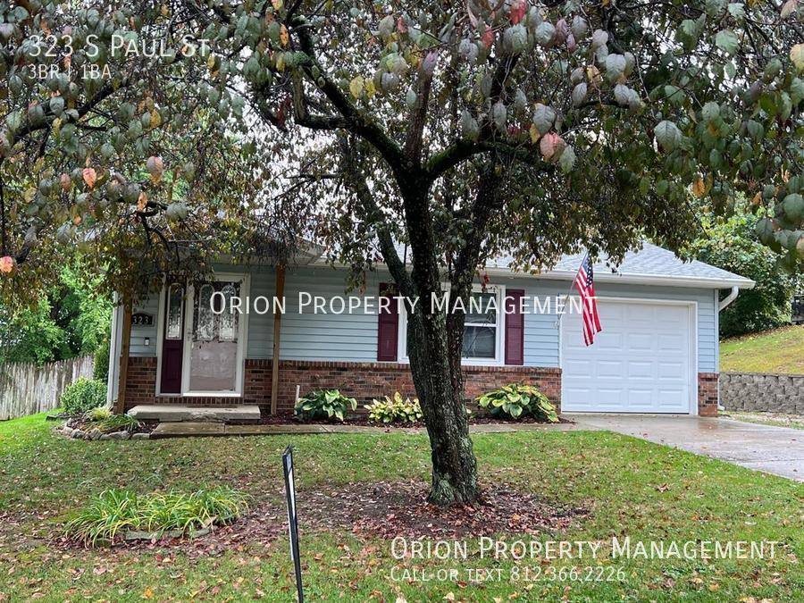 House for rent at 323 S Paul St, Ellettsville, IN 47429