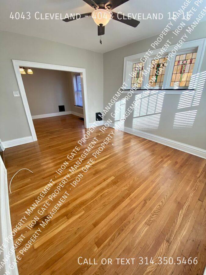 Apartment for rent at 4043 Cleveland #1E, Saint Louis, MO 63110