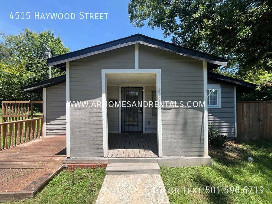 Apartment for rent at 4515 Haywood St, Little Rock, AR 72204