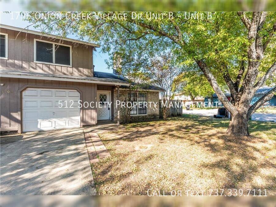 Apartment for rent at 1706 Onion Creek Village Dr #B, Round Rock, TX 78664