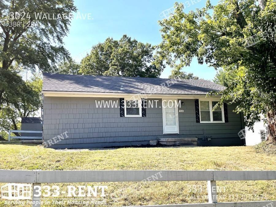 House for rent at 3024 Wallace Ave, Kansas City, MO 64129