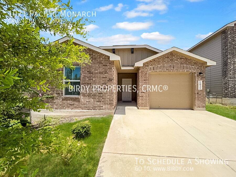 House for rent at 1021 Pacific Monarch, San Antonio, TX 78253