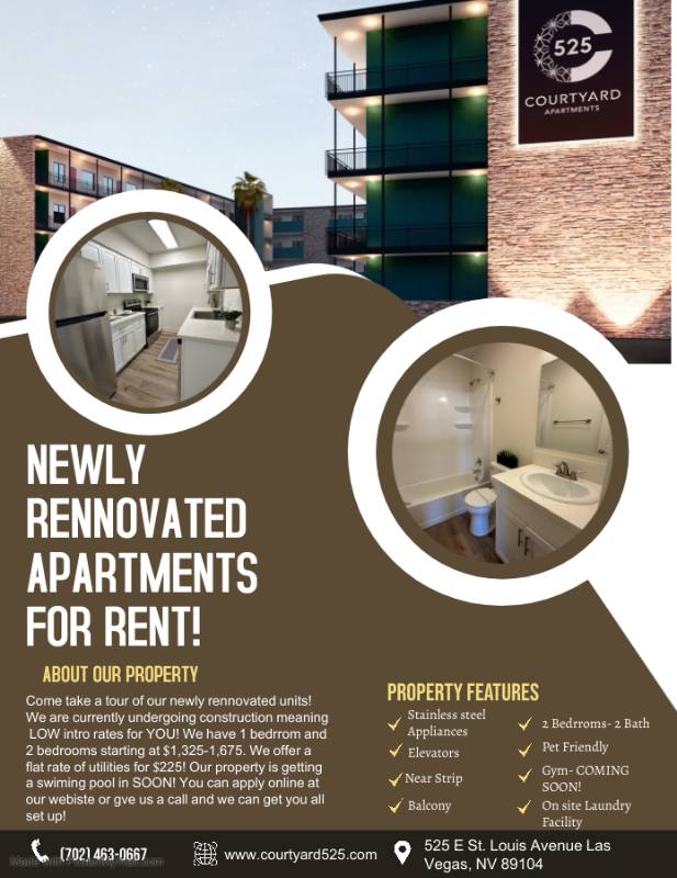 Apartment for rent at 525 E Saint Louis Ave #109, Las Vegas, NV 89104
