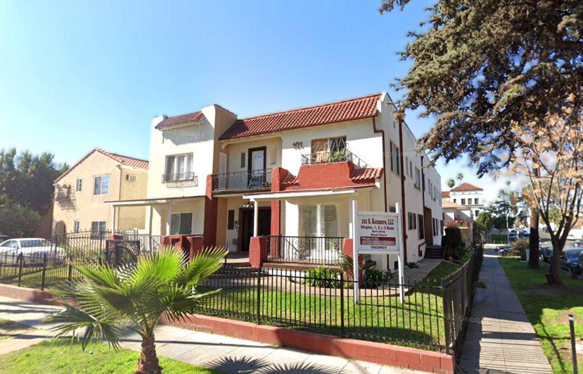 Apartment for rent at 101 S Kenmore Ave, Los Angeles, CA 90004