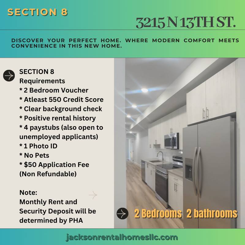 Apartment for rent at 3215 N 13th St #2, Philadelphia, PA 19140