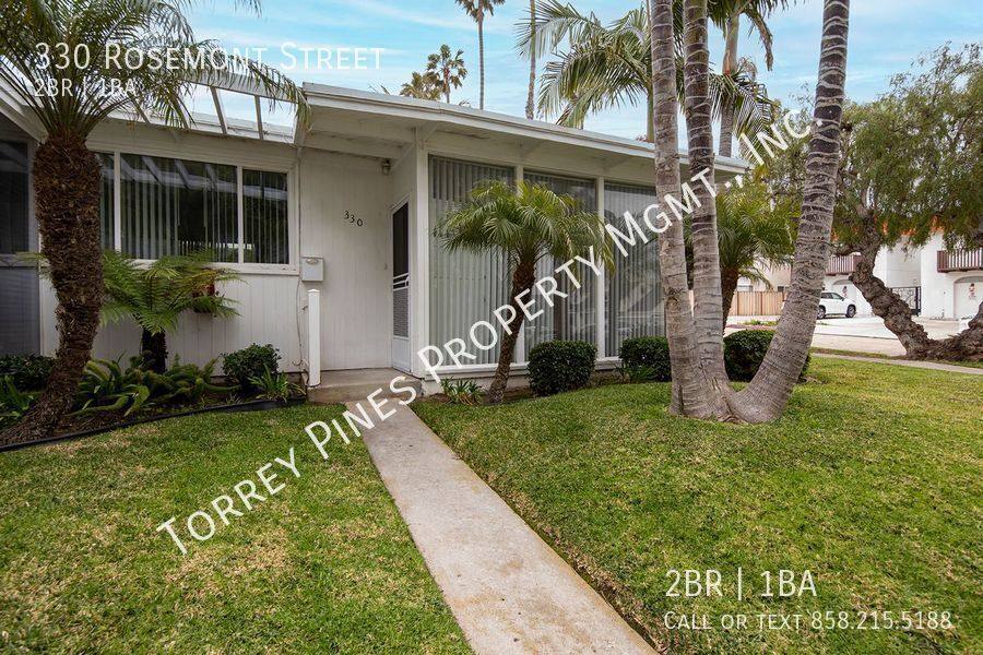 Apartment for rent at 330 Rosemont St, La Jolla, CA 92037