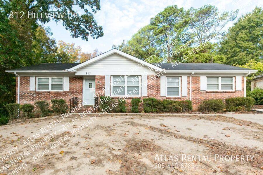 House for rent at 812 Hillview Dr, Birmingham, AL 35235