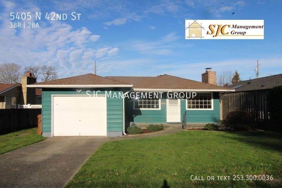 House for rent at 5405 N 42nd St, Tacoma, WA 98407