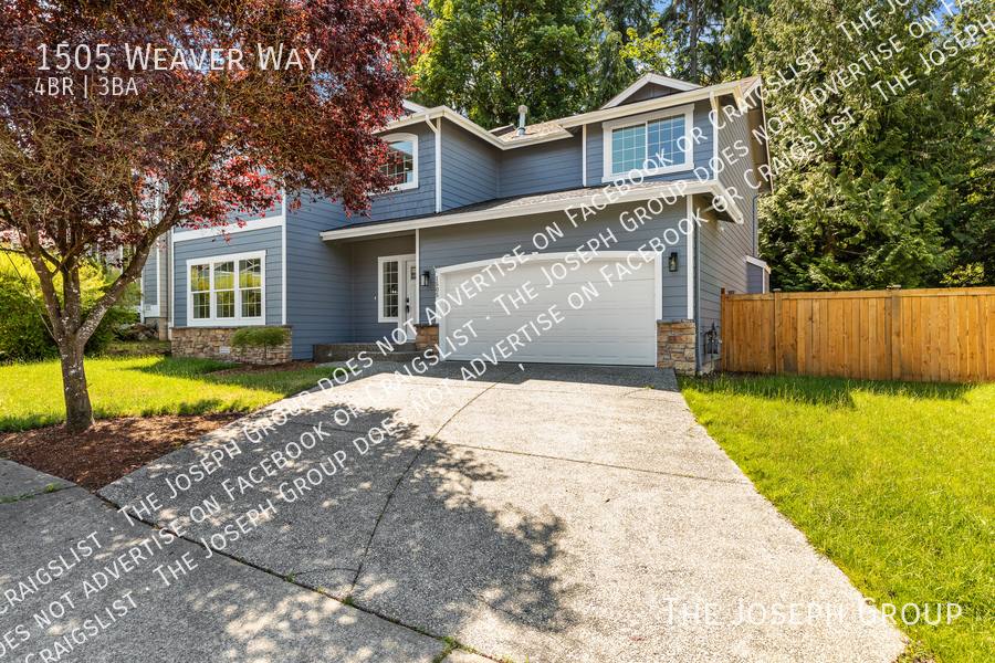 House for rent at 1505 Weaver Way, Snohomish, WA 98290