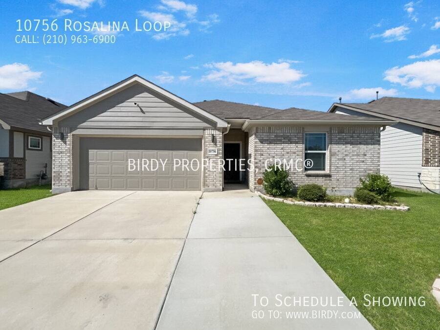 House for rent at 10756 Rosalina Loop, Converse, TX 78109