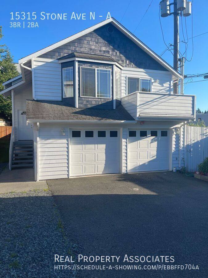 Apartment for rent at 15315 Stone Ave N #A, Seattle, WA 98133