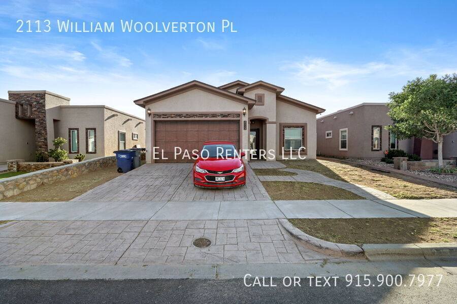 House for rent at 2113 William Woolverton Place, El Paso, TX 79938