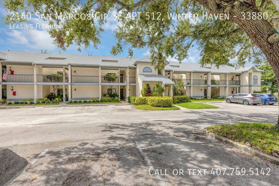 Apartment for rent at 2160 San Marcos Circle SE #512, Winter Haven, FL 33880