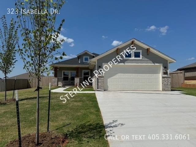 House for rent at 323 Isabella Dr, Blanchard, OK 73010