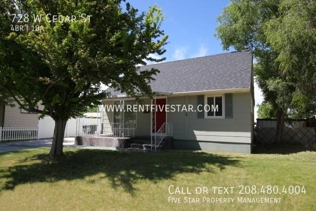 House for rent at 728 W Cedar St, Pocatello, ID 83201