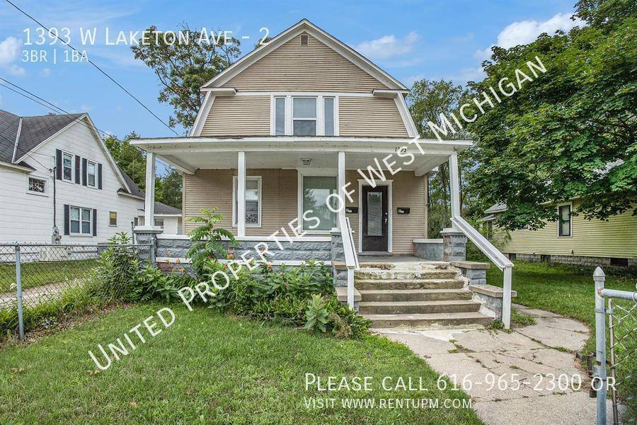 Apartment for rent at 1393 W Laketon Ave #2, Muskegon, MI 49441