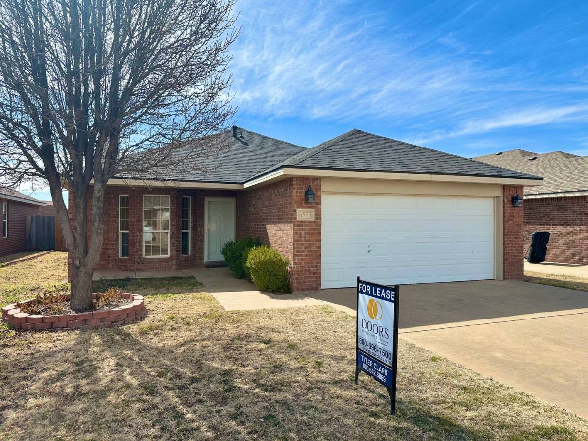 House for rent at 6553 93rd St, Lubbock, TX 79424