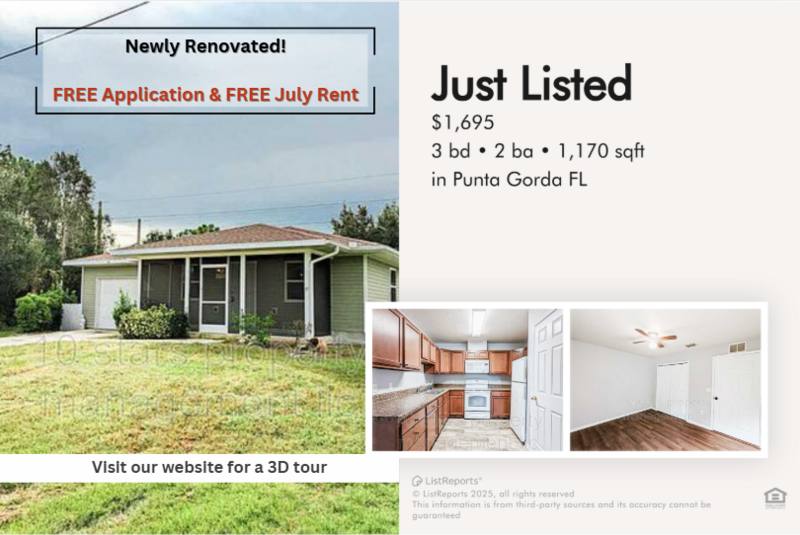 House for rent at 4721 Fairway Dr N, Punta Gorda, FL 33982