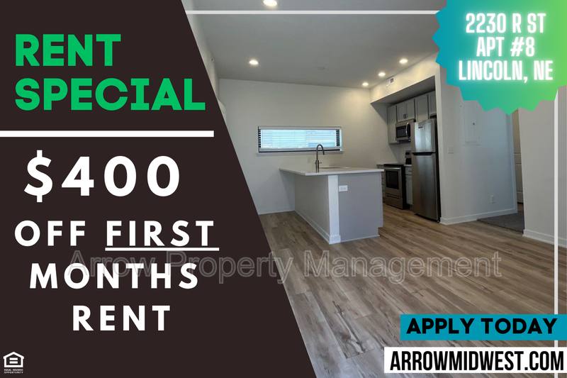 Apartment for rent at 2230 R St #8, Lincoln, NE 68503