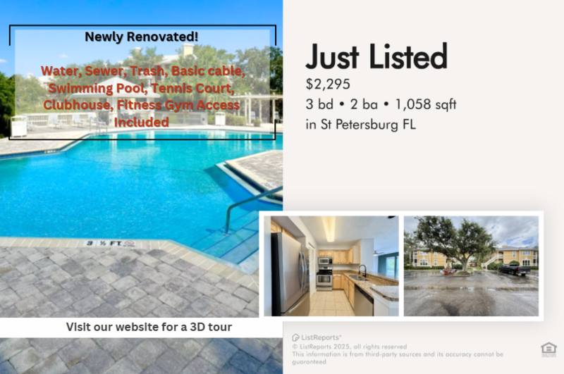 Condo for rent at 115 112th Ave NE #827, Saint Petersburg, FL 33716