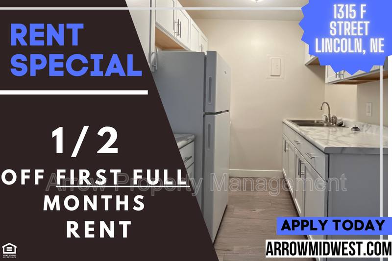 Apartment for rent at 1315 F St #10, Lincoln, NE 68508