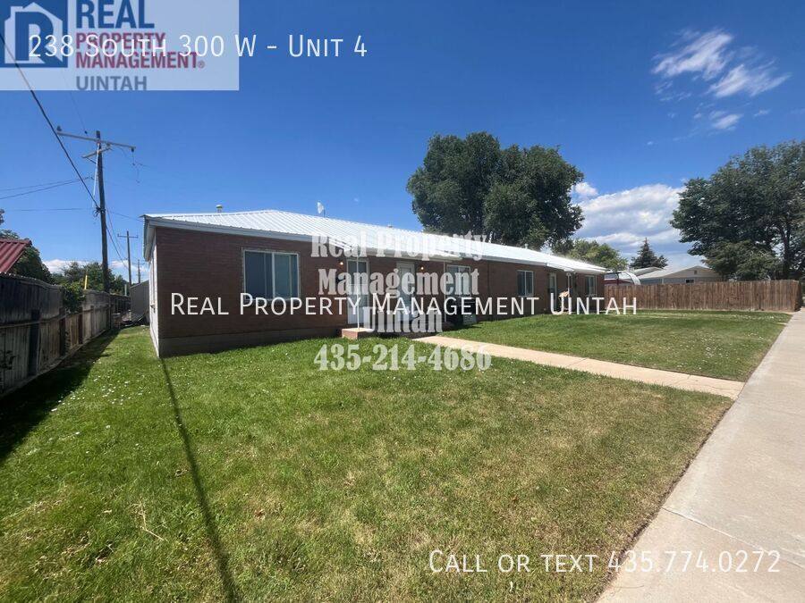 Apartment for rent at 238 S 300 W #4, Vernal, UT 84078