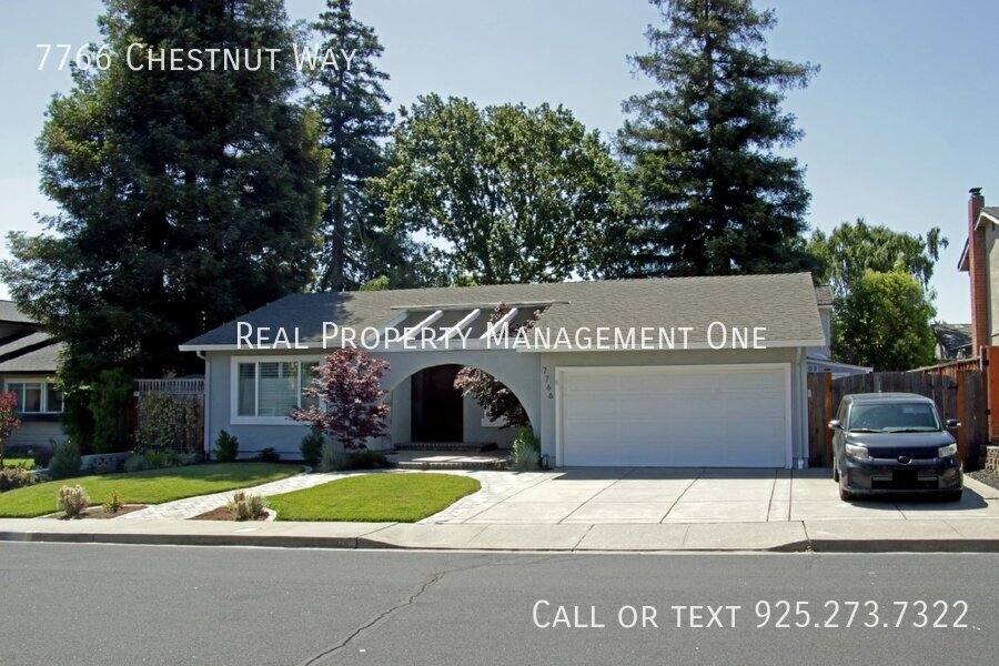 House for rent at 7766 Chestnut Way, Pleasanton, CA 94588