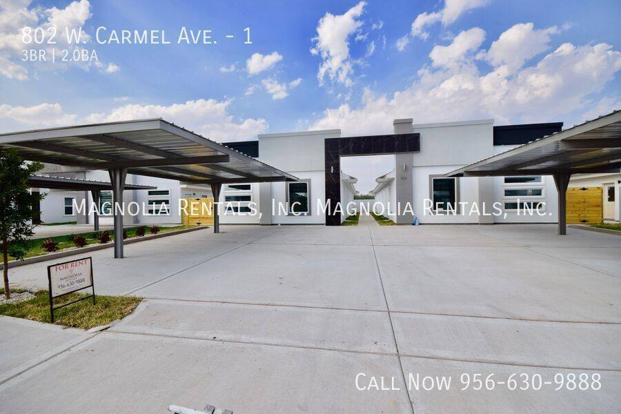 Apartment for rent at 802 W Carmel Ave #1, Pharr, TX 78577