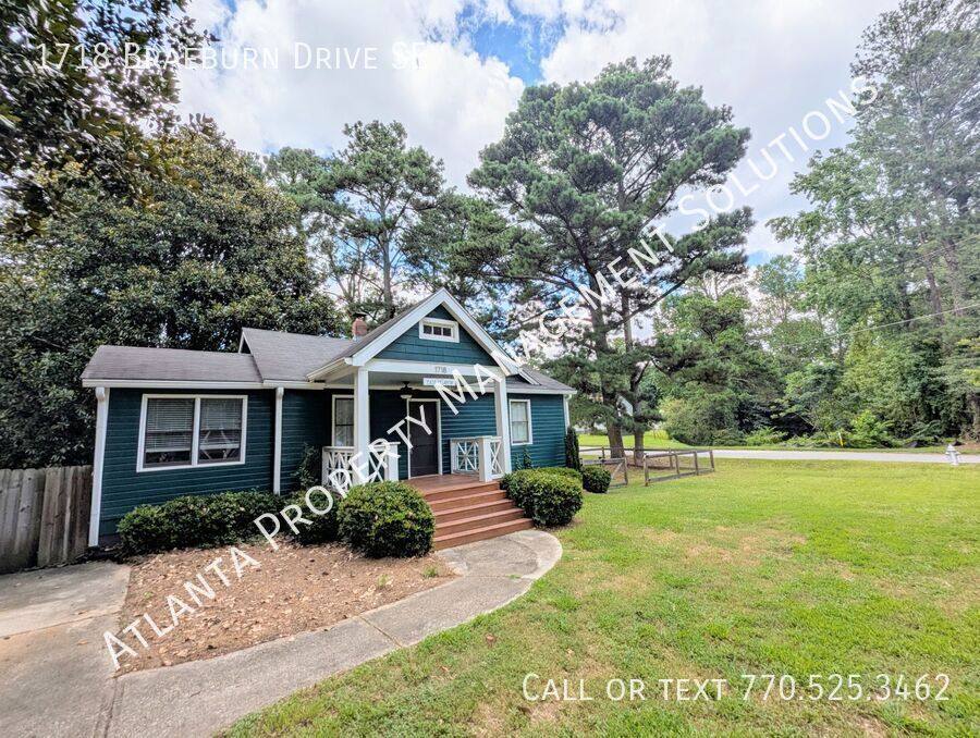 House for rent at 1718 Braeburn Dr SE, Atlanta, GA 30316